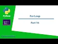 Python For Loop speak Khmer part 16