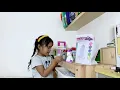 First video of Cinta, 4 years old girl trying to be a youtuber