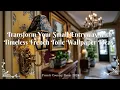 Transform Your Small Entryway with Timeless French Toile Wallpaper Ideas French Country Decor 2026