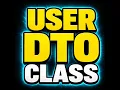 User Microservice Project Create User DTO Class in SpringBoot Real-Time Coding JAVA SPRINGBOOT