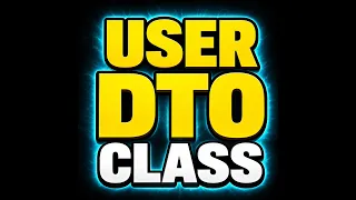 User Microservice Project Create User DTO Class in SpringBoot Real-Time Coding JAVA SPRINGBOOT