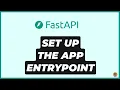 Easily Describe the entry point to your FastAPI in your pyproject toml FASTAPI CLI