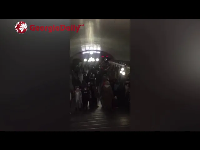 თბილისის მეტროში, საბურთალოს ხაზზე შეფერხება იყო
