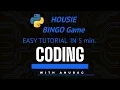 Housie Bingo Game with Python in Hindi Python Project For Beginner CODINGwithAnurag