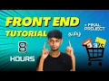 Front End Web Development Tutorial for Beginner In Tamil Final Project