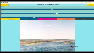 PYTHON GUI IMAGE EDITOR USING PYTHON LIBRARIES