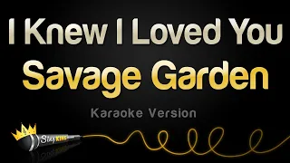Download Savage Garden - I Knew I Loved You (Karaoke Version) MP3