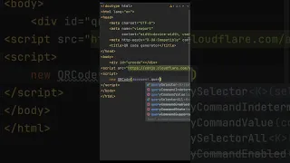 QR-code generation with HTML CSS and JavaScript