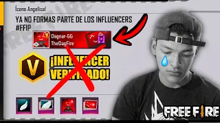 ¡Adiós a mi VERIFCADO en Free Fire! 😭