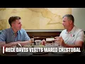 Rece Davis Visit Spending the day with Mario Cristobal