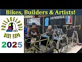 Lagu Philly Bike Expo 2025. The Frame Builders bikes and artists