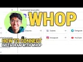 Hoe je Instagram met Whop verbindt: Stapsgewijze handleiding!