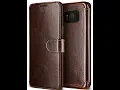 Galaxy S8 Plus Premium Leather ID Card Slot Wallet Case