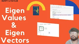 Eigen Values Eigen Vectors using Numpy and MATLAB