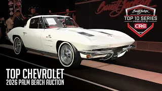 Top 10 CHEVROLET from Palm Beach 2026 - BARRETT-JACKSON TOP 10