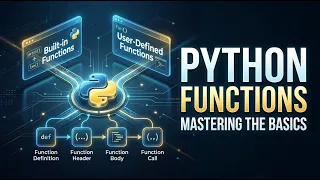 61 Python Built-in vs User-Defined Functions Complete Guide