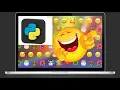 Loop through emojis with python in one minute