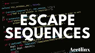 Escape Sequences in Java Java Basics - AP Computer Science A MasterClass
