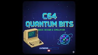 How to design qubits and simulate error correction on the C64 - BASIC Hacking
