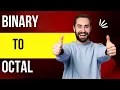 Binary to Octal conversion in JAVA