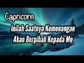 Capricorn🏆Inilah Saatnya Kemenangan Akan Berpihak Kepada Mu🌹🎁
