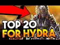 The TOP 20 HYDRA CHAMPIONS in Raid Shadow Legends