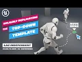 How to reliably replicate the topdown template Tutorial AI Multiplayer - Replication UE 4 26