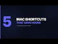 5 Mac Shortcuts That Save Hours - Built-in Free Almost no one uses them 2026