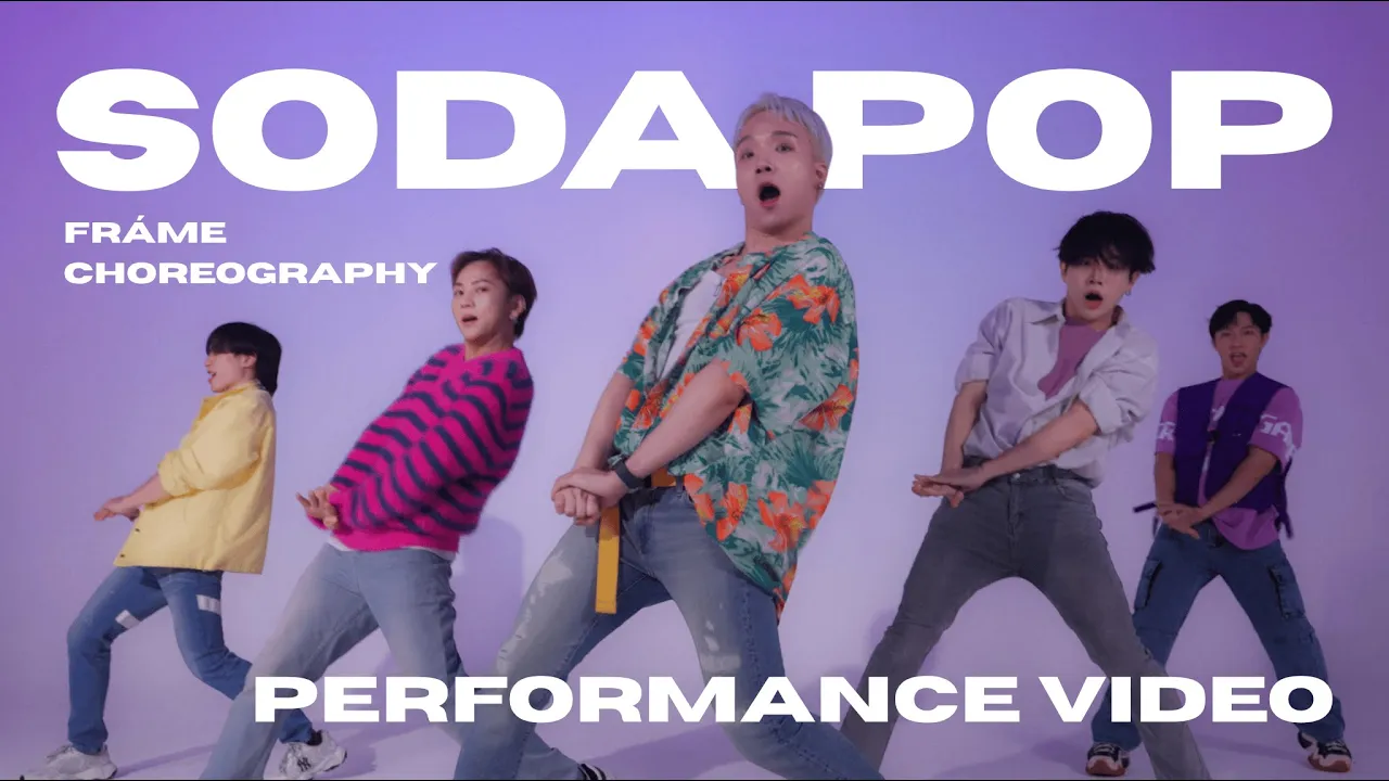 [FRÁME CHOREOGRAPHY] SODA POP - SAJA BOYS (사자 보이즈) | PERFORMANCE VIDEO From THAILAND