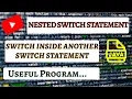 Nested Switch Statement - Java
