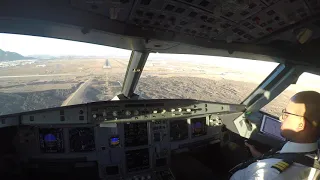 Morning Landing in Medina on runway 35