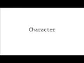 Better Know a Java Class Character
