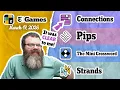 NYT Connections Pips Mini Crossword and Strands March 17 2026