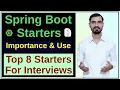 Understanding Spring Boot Starters Important Spring Boot Interview Question Hindi