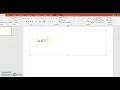 How to put Exponent on Powerpoint