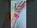 Flower cuff tutorial Kandi cuff tutorial
