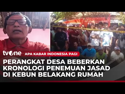 GEGER! Pria Tewas Terpendam di Kebun Belakang Rumah