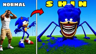 Upgrading Sonic To SHIN SONIC In GTA 5!