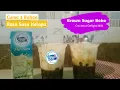 CARA MEMBUAT BROWN SUGAR BOBA WITH SUSU FRISIAN FLAG COCONUT DELIGHT