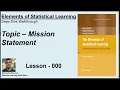 The Math Behind the Magic Elements of Statistical Learning Decoded - Lesson 000