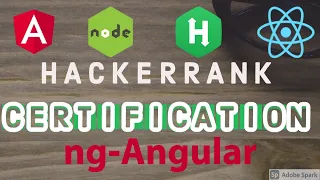 Hacker Rank Angular Certification Basics