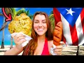 Only Eating Street Food for 24 Hours in Puerto Rico