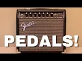 The Fender Champion 20 and Pedals We Demo It