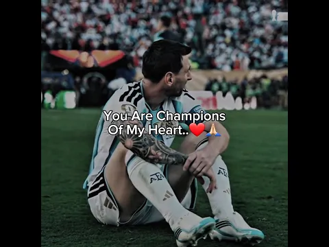 Thanks For Everything, Despite Everything.🙏🏻❤🇦🇷 #argentina #messi #worldcup #worldcup2026
