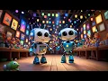 Download Lagu Five Little Robots Learn to Sing | Techy Fun Song for Kids | Nursery Rhymes and Baby Songs