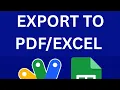Google Apps Script Inventory System Professional PDF Excel Export