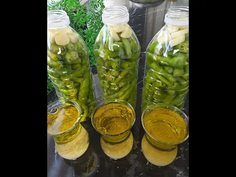 biber turşusu nasıl yapılır  / biber turşusu tarifi  / yağlı biber turşusu