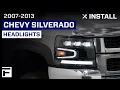How To Install 07-13 Chevrolet Silverado LED Headlights FORM Lighting