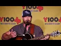 Riley Green "Georgia Time" acoustic Live at Y100 August 16, 2018