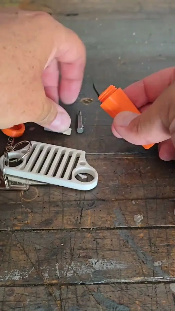Screwdriver Bit Keychain
